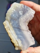 Sparkly Druzy Blue Lace Agate