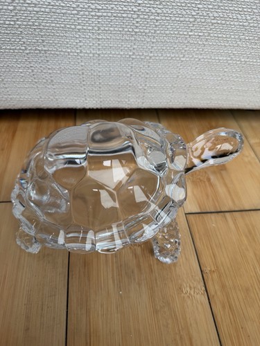 Clear crystal glass - crystal, tortoise