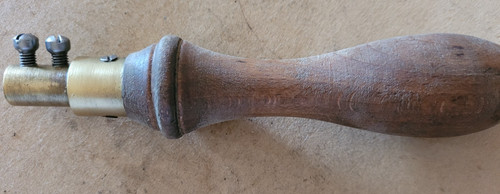 Vintage wooden handle - , with