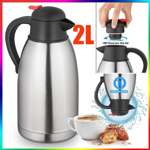 Insulated kettle stainless - 2l,