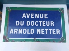 Large French Enamel Street Sign
