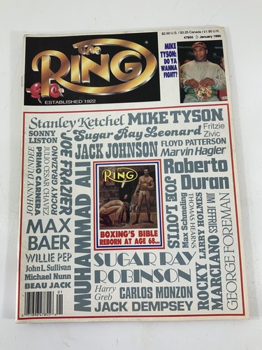 The ring boxing magazine - ring,