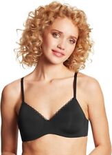 Maidenform Pure Comfort Bra Womens Size SMALL 34A 34B Black Non Wired