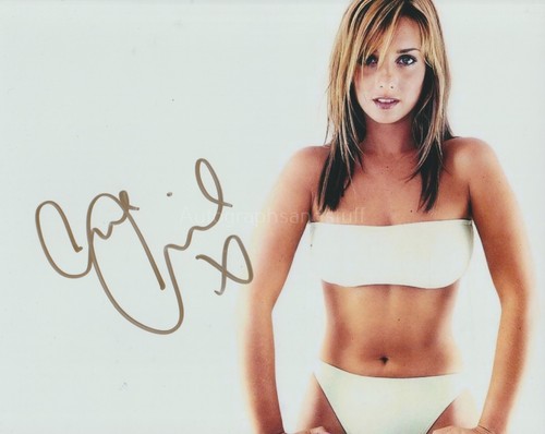 Louise redknapp hand signed - redknapp,