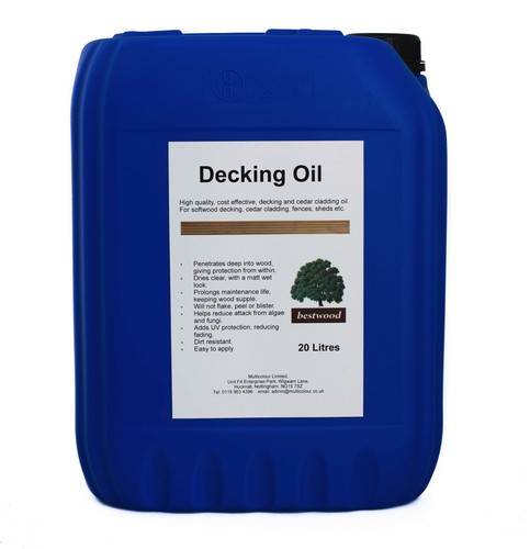 Decking oil bestwood - decking, 20