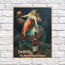 Schlitz Beer Retro tin sign