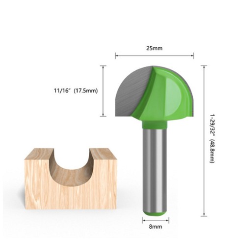 Carbide profile cutter - carbide, round