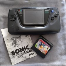 Sega game gear handheld - game,
