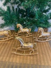 4 x Rocking Horse Christmas