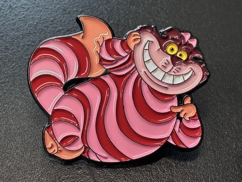 Cheshire cat enamel pin badge - cheshire,