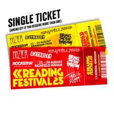 Reading Festival / Leeds Festival Mock Ticket | Novelty Gift Reveal | Keepsake