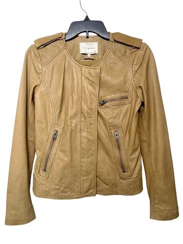 Lucky brand tan leather - lucky, moto