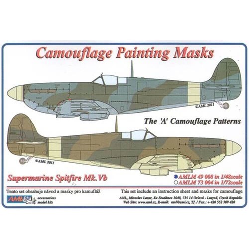 Spitfire vb camouflage - 1:48,