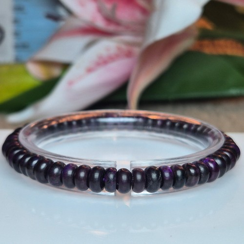 Sugilite bracelet 6mm - sugilite,