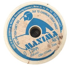 Vintage MAXIMA 100m 3.5kg / 8lb FISHING LINE Fish Angling WEST GERMAN