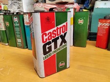 Vintage Oil Can Gallon Castrol Gtx