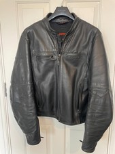 SPIDI Black Leather Motorcycle