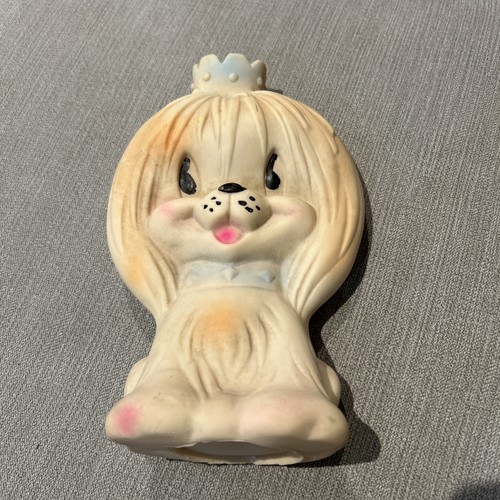 Vintage squeaky toy dog - squeaky,