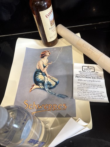 Vintage schweppes - 6x,