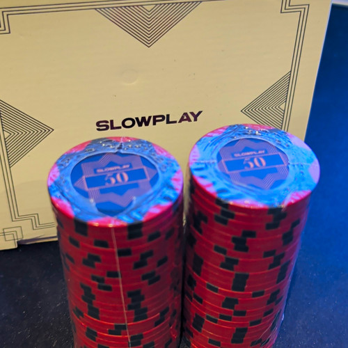 Slowplay poker chips - slowplay, $50