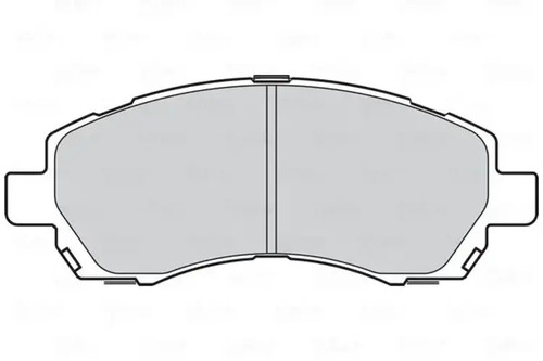 Brake pads front axle - pads, 302082