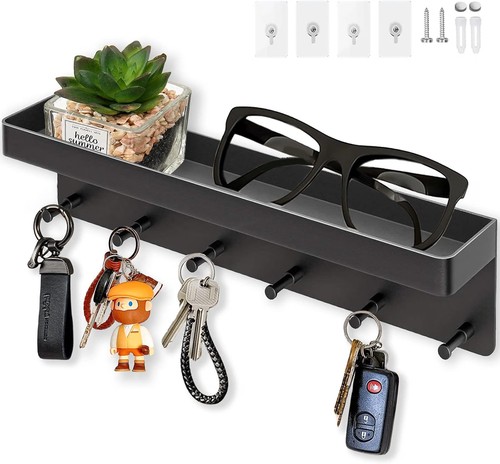 Wall mounted key holder - mounted, with