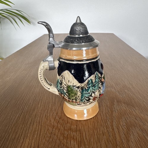 Vintage small decorative beer - small,