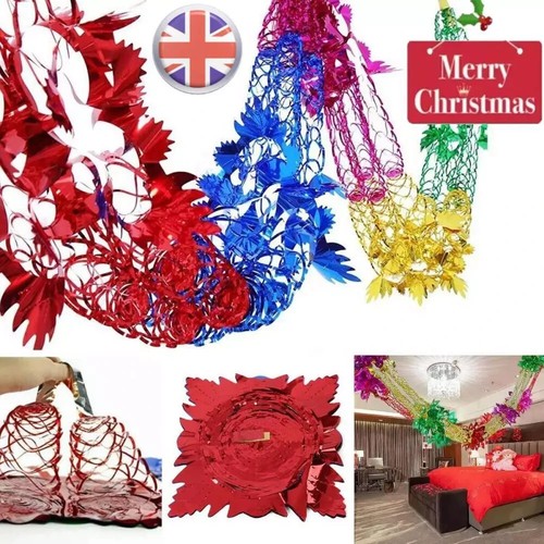 4pcs christmas foil garland - 4pcs,