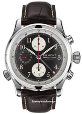 LEATHER DEPLOYMENT WATCH STRAP