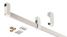 Wardrobe pole oval - pole,