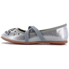 GIRLS FLAT BRIDAL PARTY SHOES