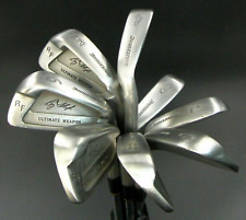 Vintage Set of 8 x Bridgestone Ray Floyd Ultimate Weapon Irons 4-SW 