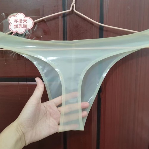 Transparent men latex - transparent,
