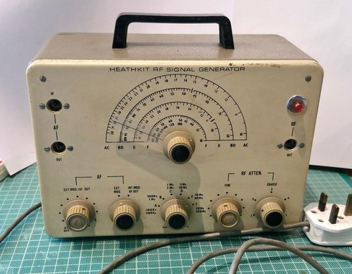 Heathkit valve rf signal - rf-1u,