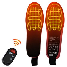 Winter Electric Heated Shoe Insoles Sock Pads Foot Warmer Feet USB Rechargeable