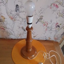 Vintage Turned Wooden light