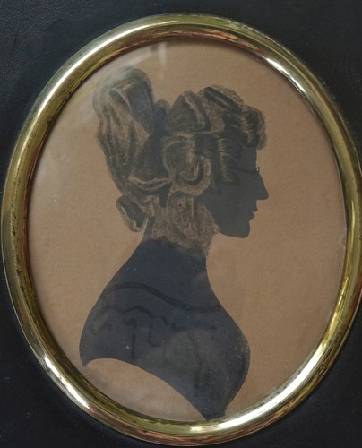Antique georgian silhouette - georgian,
