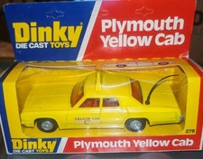 PLYMOUTH YELLOW CAB TAXI