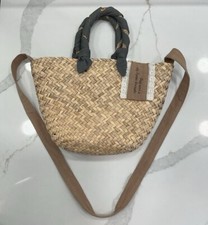 Zara Straw Mini Tote With