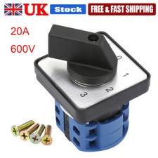 4-Position 20A 600V Rotary