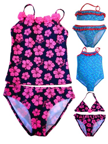 Girls swimming costumes one - girls,