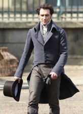 Mens black regency style 1800