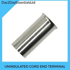 Uninsulated Cord End Terminal