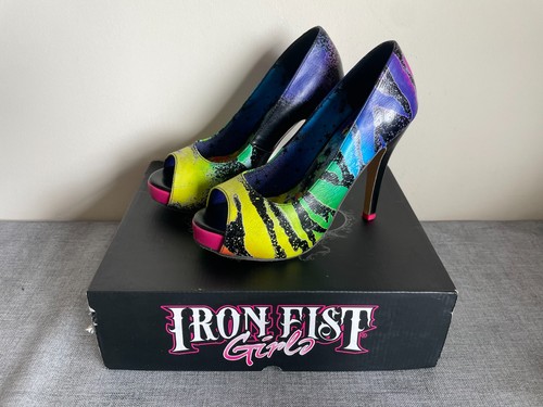 Womens iron fist high - fist, heel