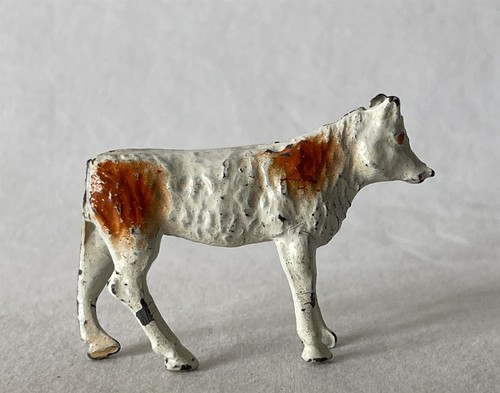 Vintage painted lead toy - painted, ~4cm