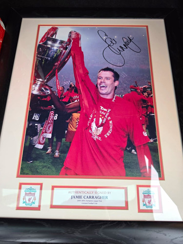 Jamie carragher signed - jamie,