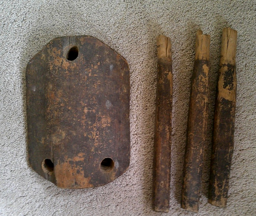 Antique primitive handmade - .,