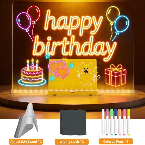 Led note board 7colour pen - note,
