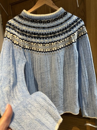 Vintage style nordic fair isle - style,