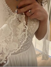 Cathedral Wedding Veil Ivory